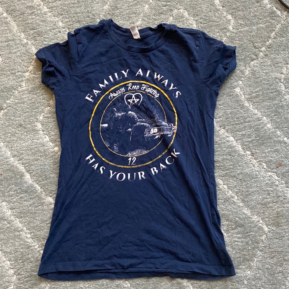 Supernatural Family always has your back shirt